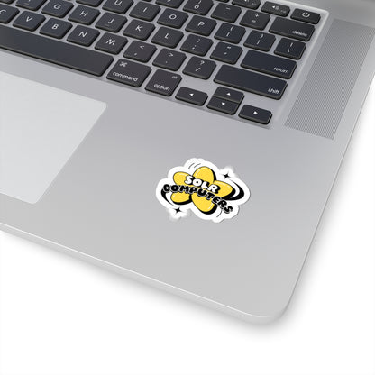 Solr Computers Stickers - Fun Laptop Decor & Personalization